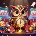 Experience thrilling gameplay at uu88 with a vibrant 3D illustration showcasing casino elements.
