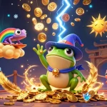 Experience the thrilling rồng hổ game with golden coins, dynamic characters, and casino elements.