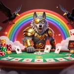Experience thrilling action in web sunwin as the Odin wolf and ravens tower over poker glory.
