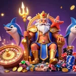 Experience high-energy gaming with Socolive's dynamic sports and casino action illustration.