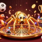Experience thrilling bets at CB44 with a golden spider roulette wheel and dynamic sports elements.