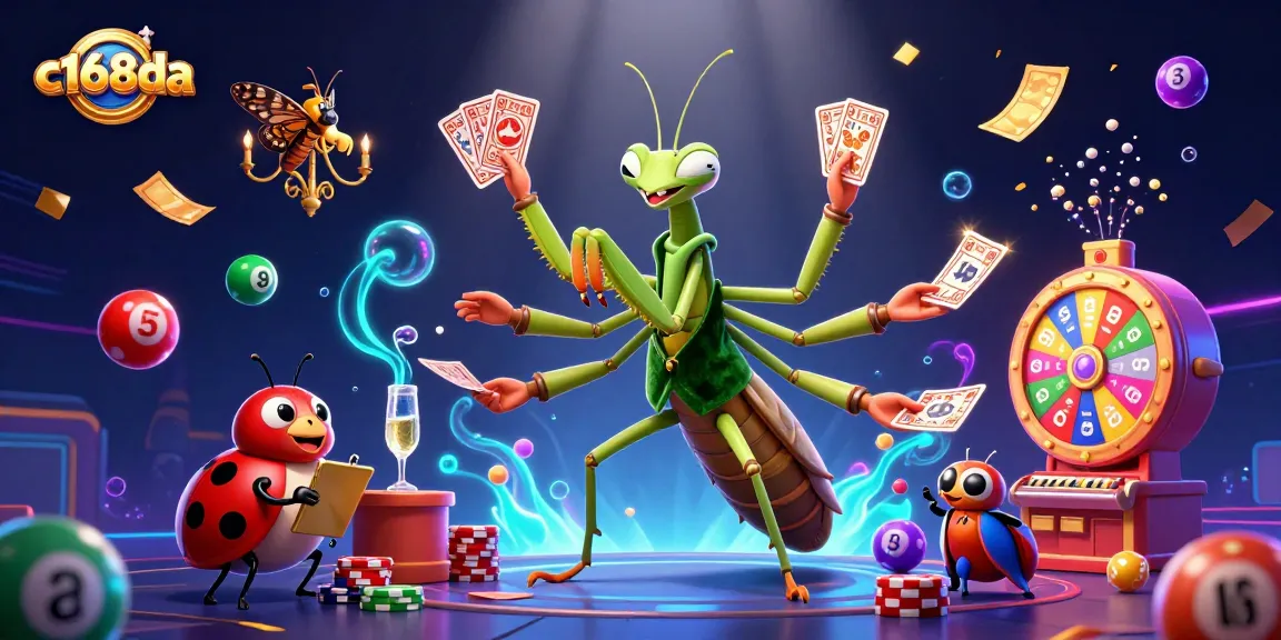 Experience winning strategies at c168da with colorful lottery elements and engaging 3D animations.