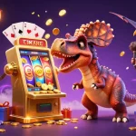 Experience app lc88 with a vibrant casino scene featuring dynamic characters and exciting game elements.