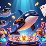 Play on the immersive Vip66 adventures featuring vibrant sea creatures and exciting casino elements.