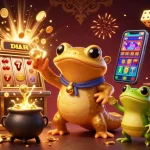 Join the magical adventure at 11WIN with a golden salamander alchemist and vibrant casino elements!