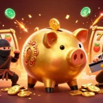Experience the excitement of PG99 with dynamic casino characters and slot elements in a vibrant scene.