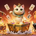 Experience thrilling wins with EV99 at the vibrant casino featuring unique characters.