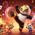11win showcases a thrilling casino scene with animated characters and vibrant gaming elements.