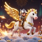 Experience thrilling gaming action with Hz88 as mystical characters unite in a casino adventure.