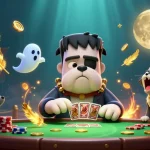 Experience the thrill of gaming with da88 as a Frankenstein bulldog dealer and dynamic casino elements.