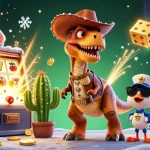 Experience thrilling jackpots at xoso66 with an interactive 3D cartoon casino scene bursting with excitement.