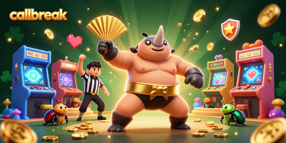 Experience the strategic challenge of callbreak with captivating gameplay and colorful casino elements.