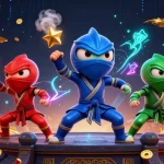 Engage with kubet247's thrilling online gaming experience featuring dynamic ninja chameleons.