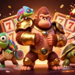 Engage in thrilling gameplay at go8 while enjoying vibrant 3D casino action with characters and elements.