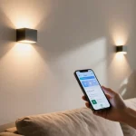 Instalare Aplica LED în interior, iluminat modern și atmosfera confortabilă.
