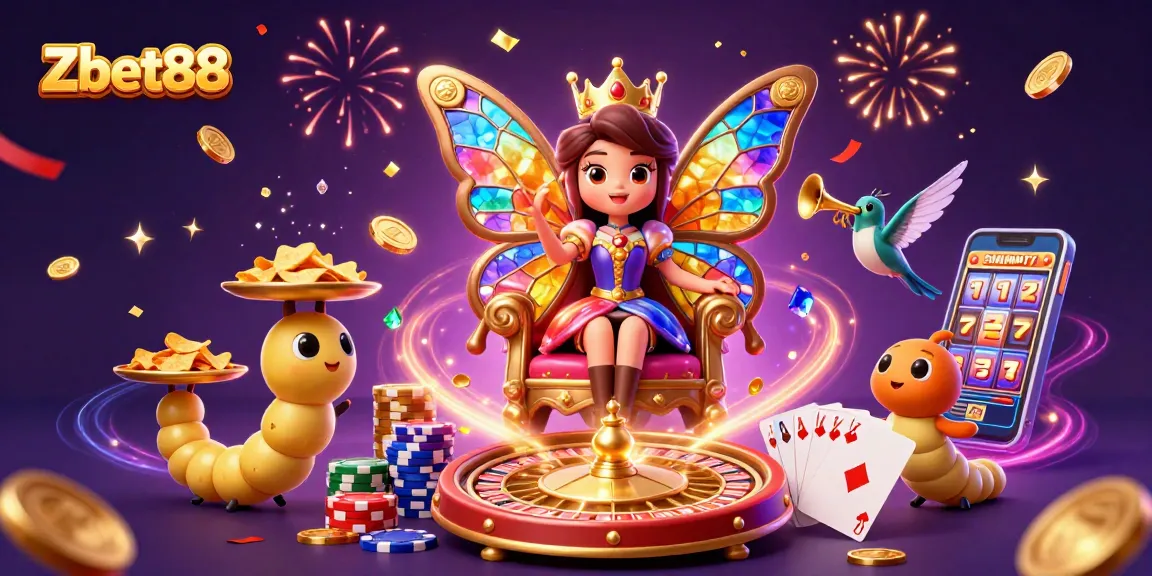 Experience the thrilling world of Zbet88 with colorful casino games, dazzling treasures, and luck in every spin!