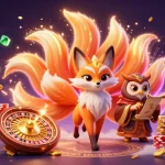 Experience excitement with badak178 as colorful characters and casino elements create a vibrant gaming scene.