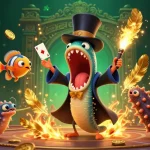 Experience the excitement at trang chủ 123b with engaging casino magic acts in a vibrant underwater scene.