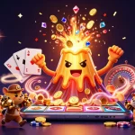 Experience thrilling excitement with TATA4D's vibrant casino scene filled with rich treasures and games.