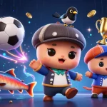 Engage in thrilling gameplay with llwin featuring cute Nessie and dynamic sports elements.