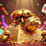 Experience the winning excitement with siempreeslunes while watching golden beetles rolling coins up a pyramid.