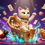 Experience the thrill of ta88 with a vibrant 3D Egyptian casino scene, bursting with energy and excitement.