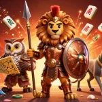Engage with NOHU90's thrilling casino experience featuring iconic characters in a vibrant, action-packed scene.